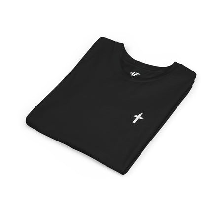 Kid's Short Sleeve T-Shirt with White Faithful Logo