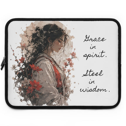 Angel Collection White Laptop Sleeve