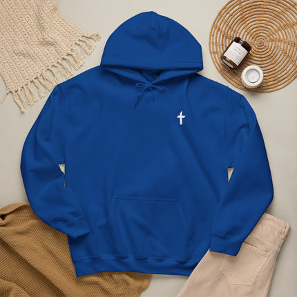 Men's Hooded Sweatshirt with White Faithful Logo