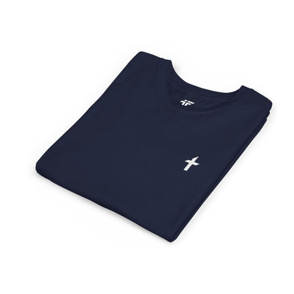 Kid's Short Sleeve T-Shirt with White Faithful Logo