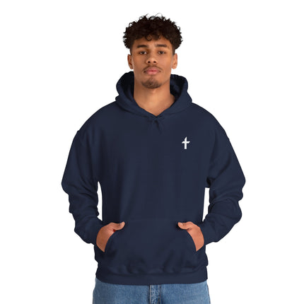 Men's Hooded Sweatshirt with White Faithful Logo