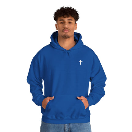 Men's Hooded Sweatshirt with White Faithful Logo