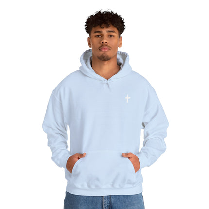 Men's Hooded Sweatshirt with White Faithful Logo