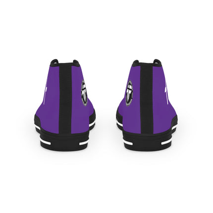 Angel Forged Vintage Collection Purple High Top Sneakers