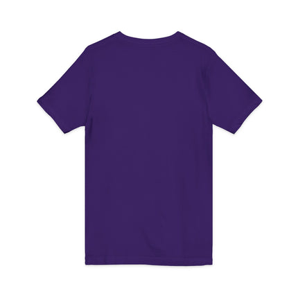 Women's Faithful Collection Short Sleeve V-Neck Shirt with White Logo