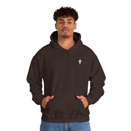 Men's Hooded Sweatshirt with White Faithful Logo