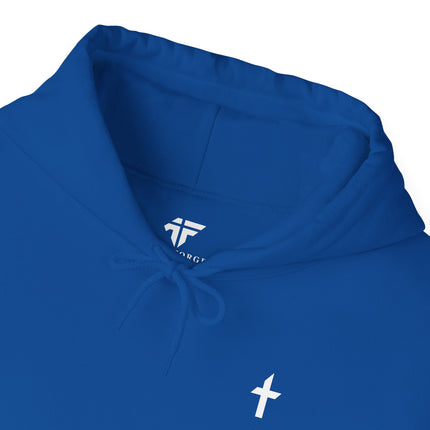 Men's Hooded Sweatshirt with White Faithful Logo