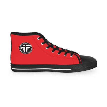 Angel Forged Vintage Collection Red High Top Sneakers