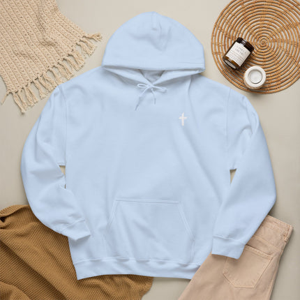 Men's Hooded Sweatshirt with White Faithful Logo