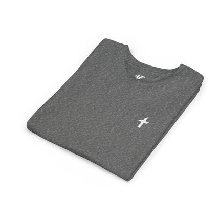 Kid's Short Sleeve T-Shirt with White Faithful Logo