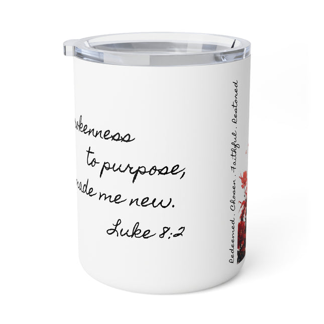 Angel Collection White Insulated Coffee Mug, 10oz