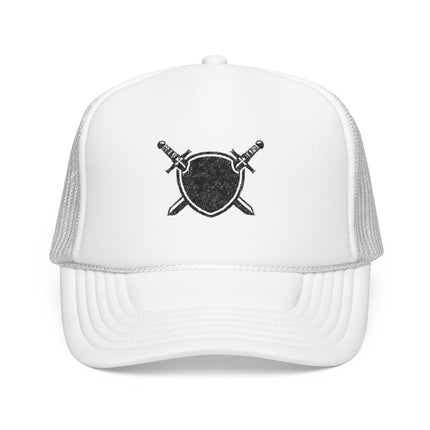Valiant Collection White Foam Trucker Hat