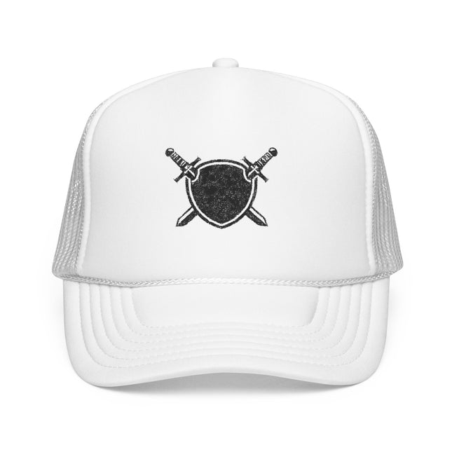Valiant Collection White Foam Trucker Hat