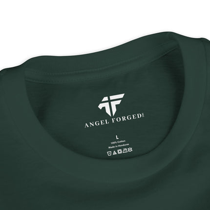 Kid's Short Sleeve T-Shirt with White Faithful Logo
