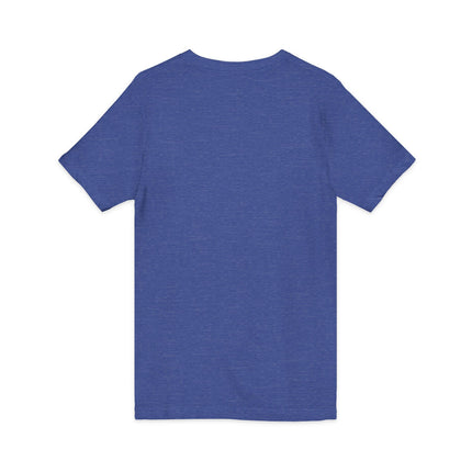 Women's Faithful Collection Short Sleeve V-Neck Shirt with White Logo