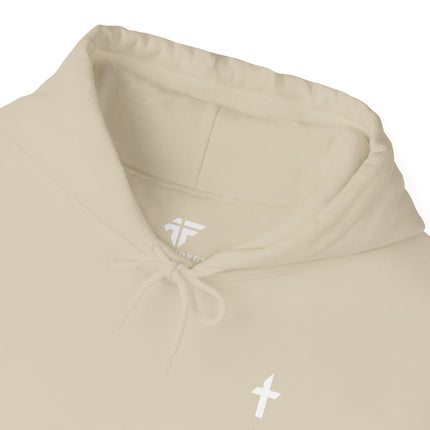 Men's Hooded Sweatshirt with White Faithful Logo