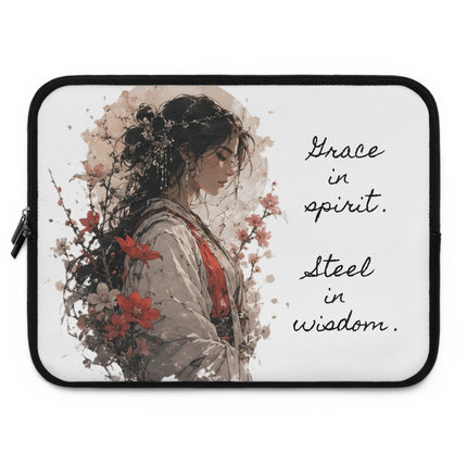 Angel Collection White Laptop Sleeve