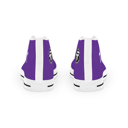 Angel Forged Vintage Collection Purple High Top Sneakers