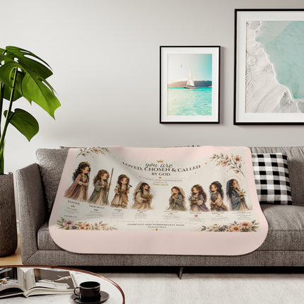 Angel Collection Sherpa Blanket