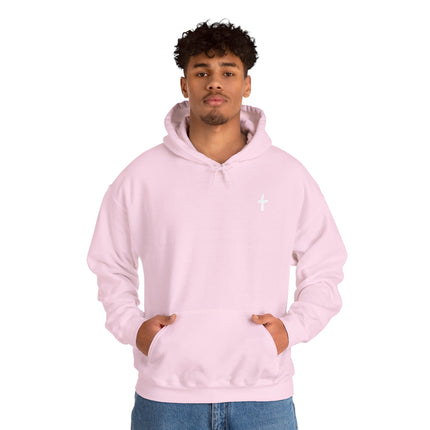 Men's Hooded Sweatshirt with White Faithful Logo