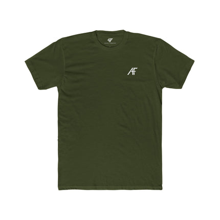 Men's Classic Collection Cotton Crew Tee with White Logo