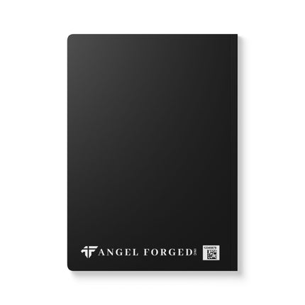 Faithful Collection Black Journal with White Logo