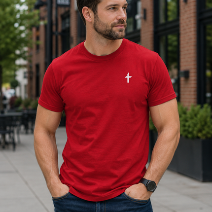 Men's Faithful Collection T-Shirt with White Logo