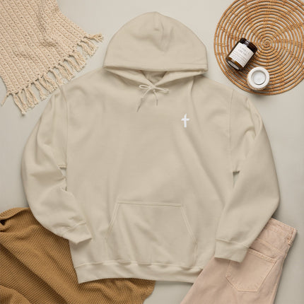 Men's Hooded Sweatshirt with White Faithful Logo