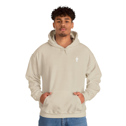Men's Hooded Sweatshirt with White Faithful Logo