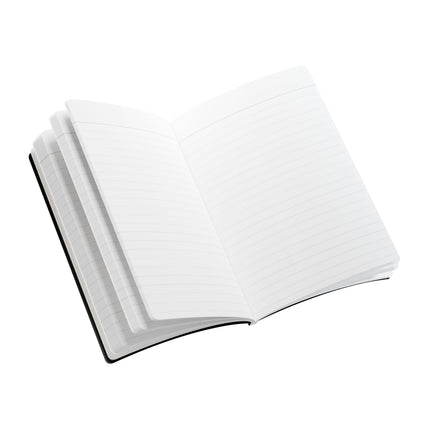 Faithful Collection Black Journal with White Logo