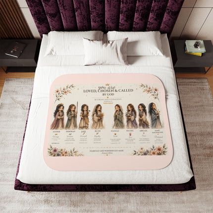 Angel Collection Sherpa Blanket