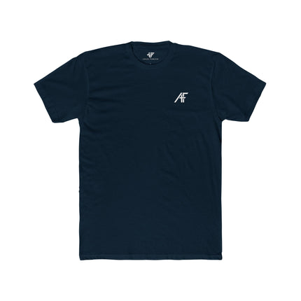 Men's Classic Collection Cotton Crew Tee with White Logo