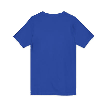 Women's Faithful Collection Short Sleeve V-Neck Shirt with White Logo