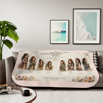 Angel Collection Sherpa Blanket