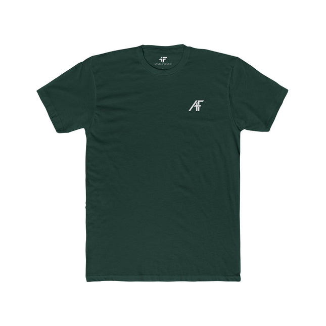 Men's Classic Collection Cotton Crew Tee with White Logo