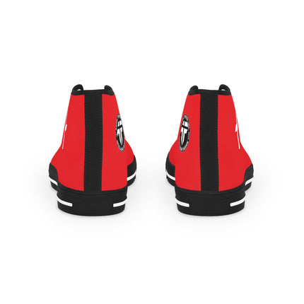 Angel Forged Vintage Collection Red High Top Sneakers