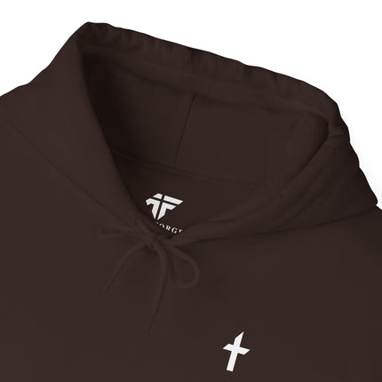 Men's Hooded Sweatshirt with White Faithful Logo