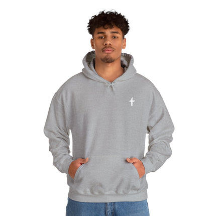 Men's Hooded Sweatshirt with White Faithful Logo
