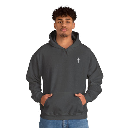 Men's Hooded Sweatshirt with White Faithful Logo