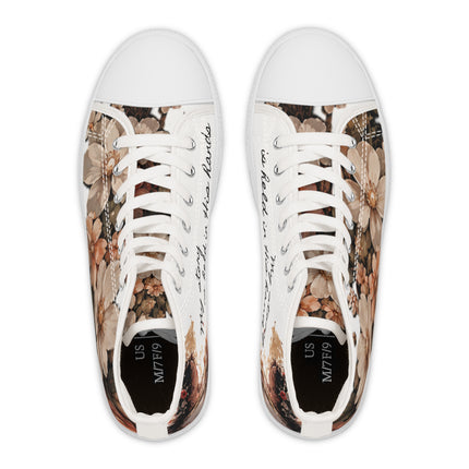 Women's Angel Collection White High Top Sneakers