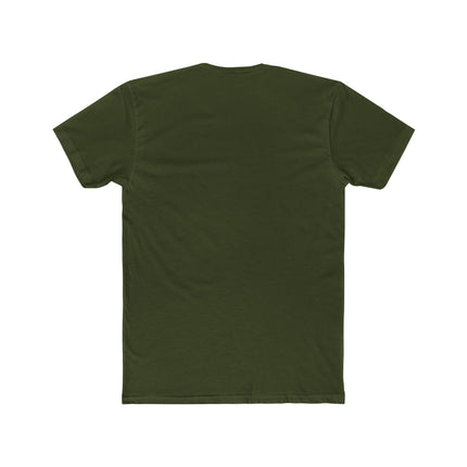 Men's Classic Collection Cotton Crew Tee with White Logo