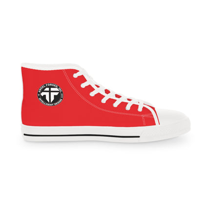Angel Forged Vintage Collection Red High Top Sneakers