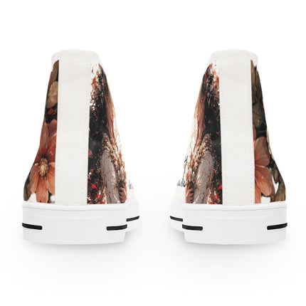 Women's Angel Collection White High Top Sneakers