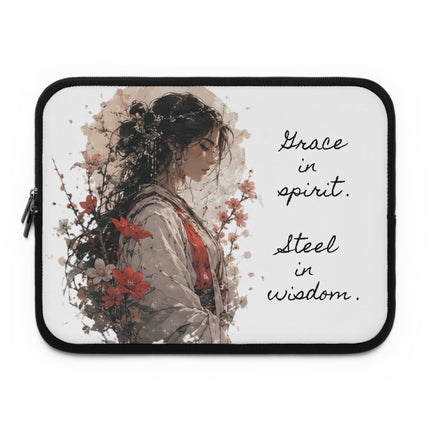 Angel Collection White Laptop Sleeve