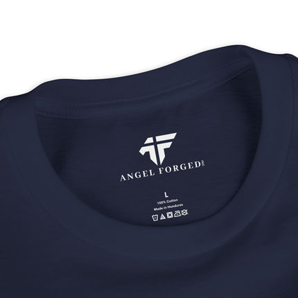 Kid's Short Sleeve T-Shirt with White Faithful Logo