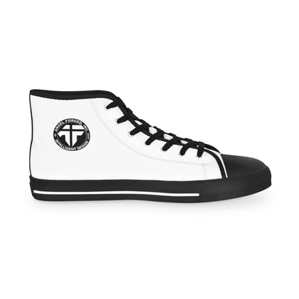 Angel Forged Vintage Collection White High Top Sneakers
