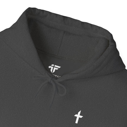 Men's Hooded Sweatshirt with White Faithful Logo
