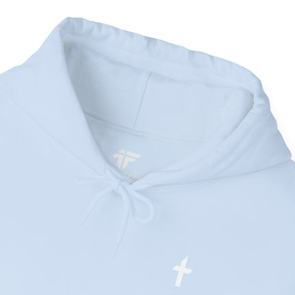 Men's Hooded Sweatshirt with White Faithful Logo